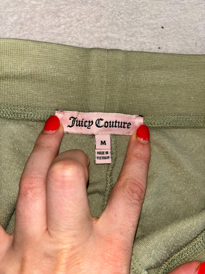 Juicy Couture Sage Green Velour 2 Piece Tracksuit