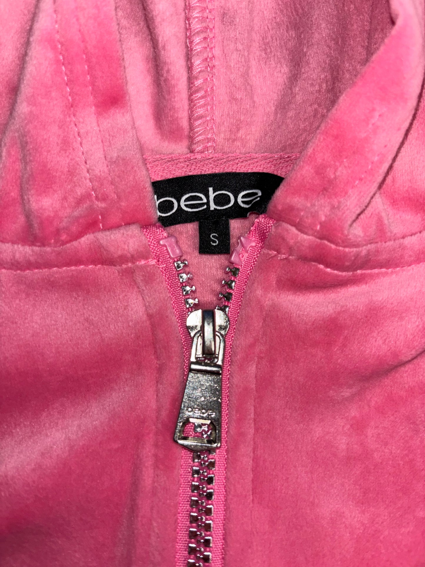 Bebe Brand New Barbie Pink Diamanté Tracksuit (Small)