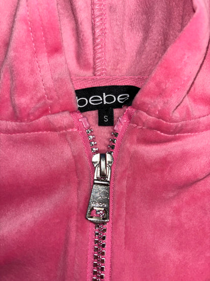Bebe Brand New Barbie Pink Diamanté Tracksuit (Small)