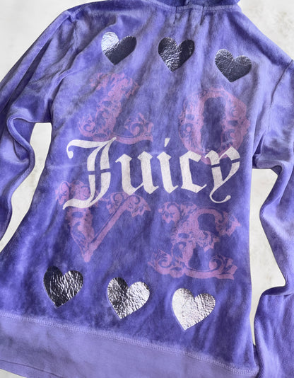 Juicy Couture Lavender Velour Hoodie