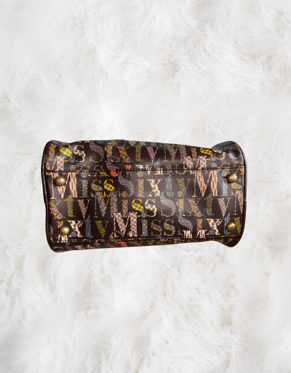 Miss Sixty Retro All Over Print Duffle Bag