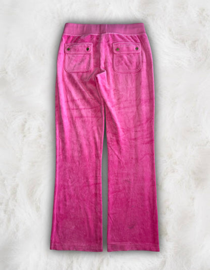 Juicy Couture Pink Velour 2 Piece Tracksuit