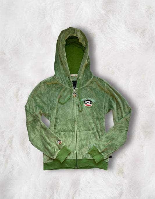 Paul Frank Green Velour 2 Piece Tracksuit
