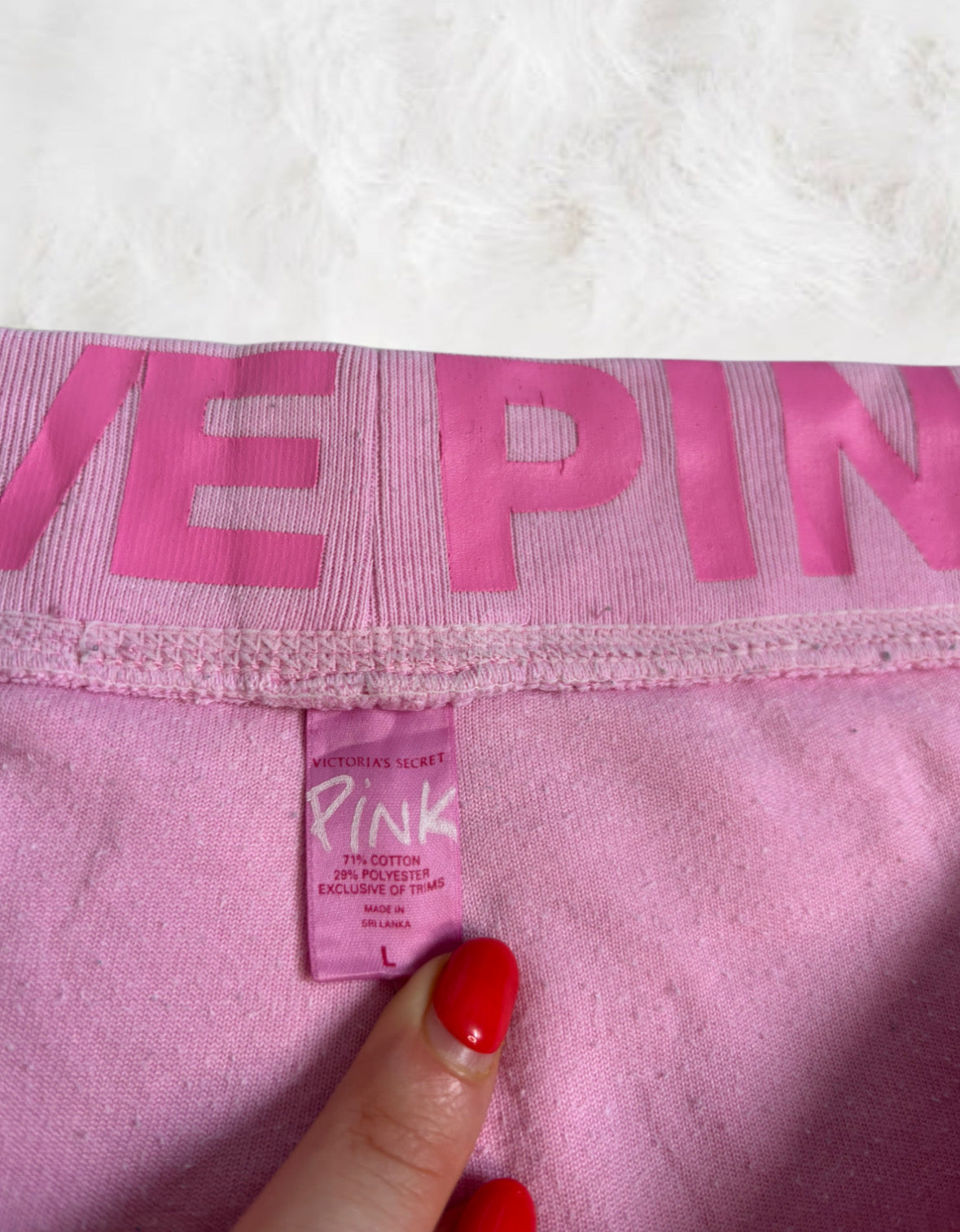 Victoria’s Secret PINK Baby Pink 2 Piece Velour Tracksuit