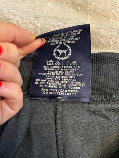 Victoria’s Secret PINK 2009 Charcoal Grey Velour 2 Piece Tracksuit