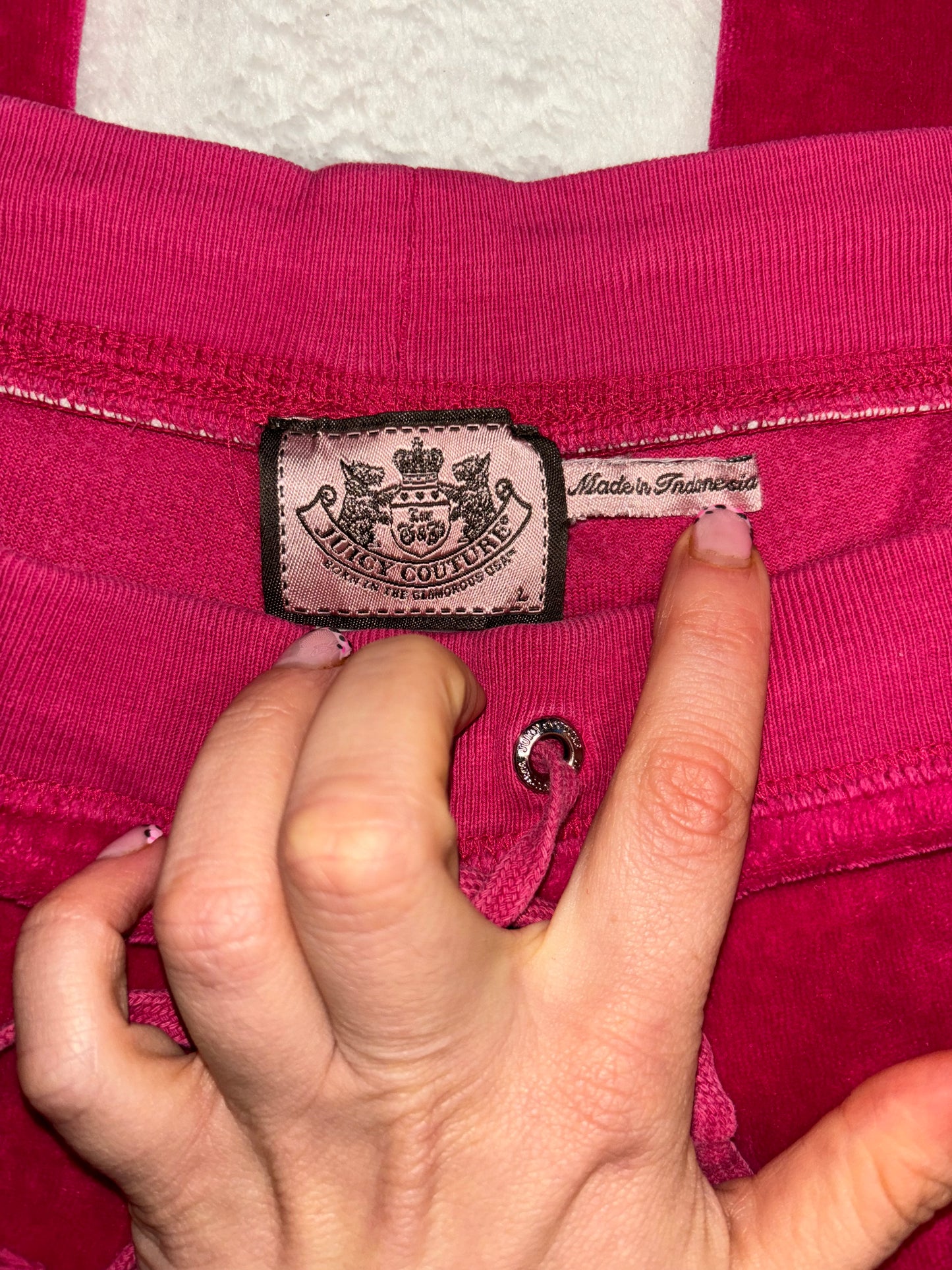 Juicy Couture Raspberry Pink Velour