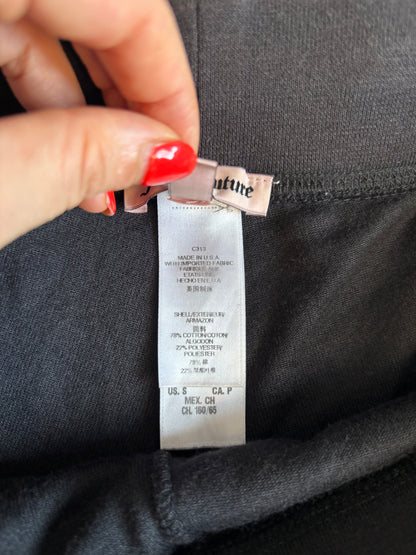 Juicy Couture Black Velour 2 Piece Tracksuit