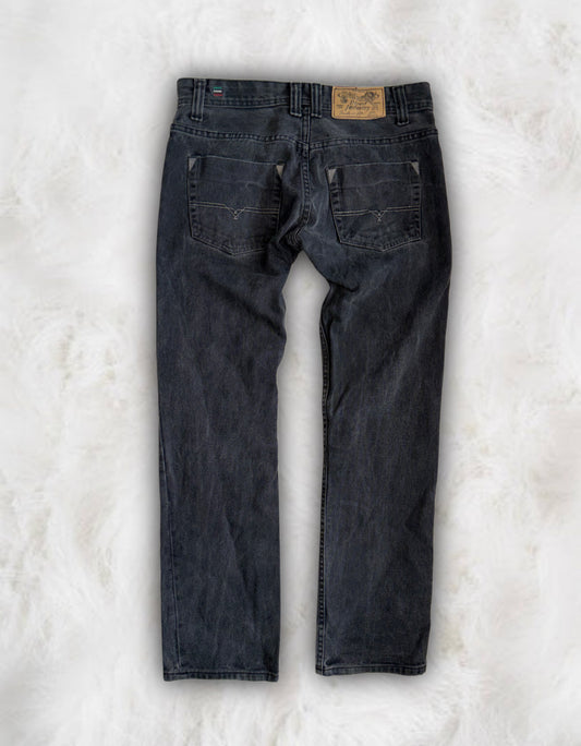 Diesel Safado Vintage Low-Waisted Jeans